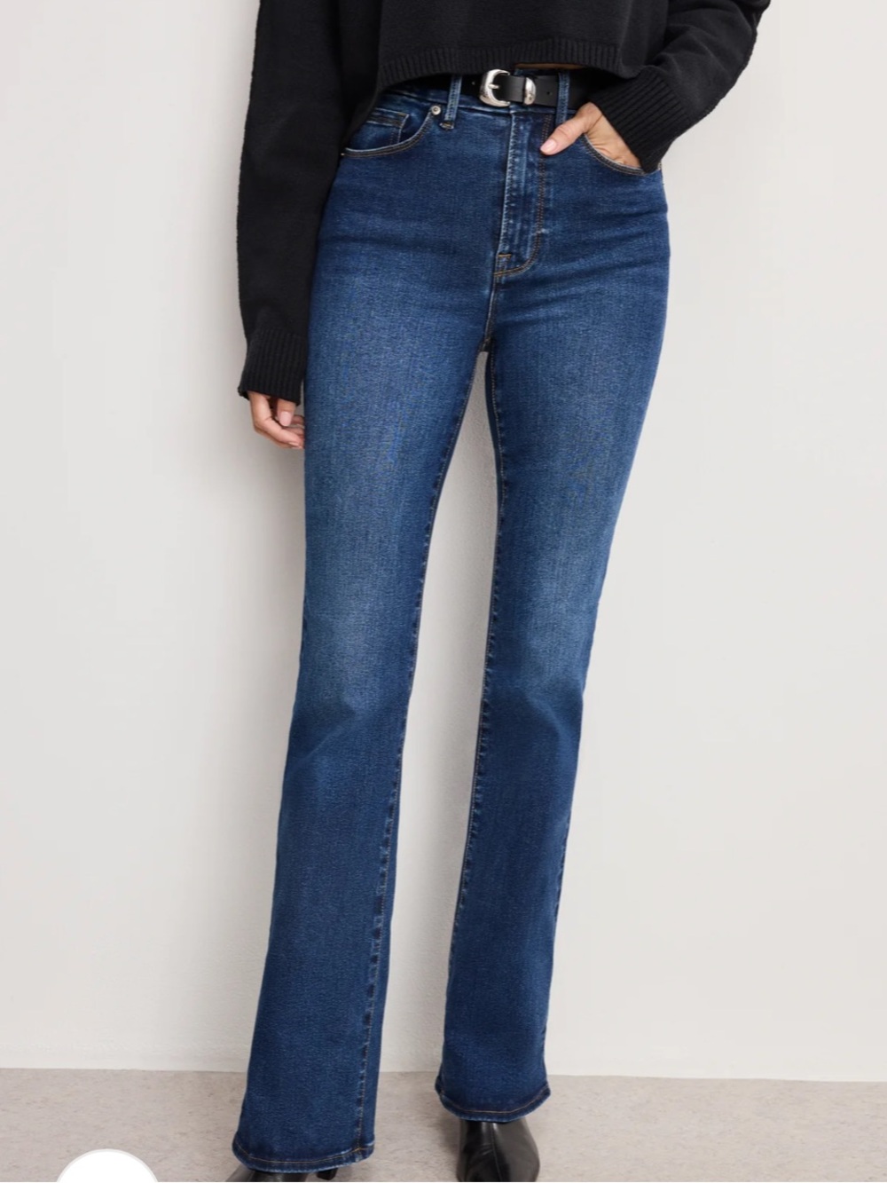 Good American: Always Fits Good Classic Bootcut Jeans Size: 14-18